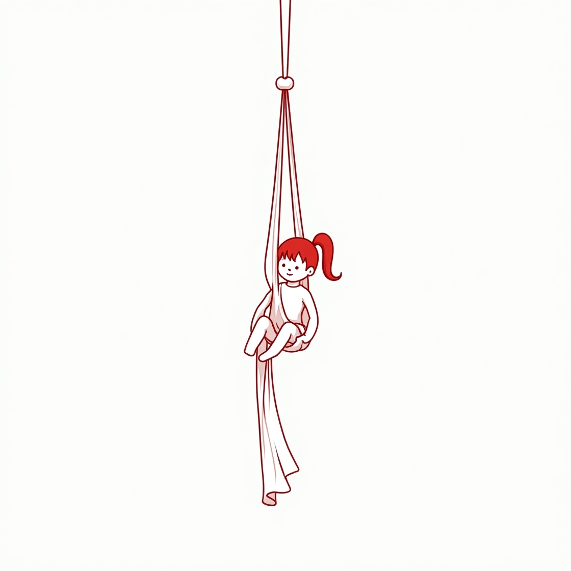 Aerial Silk child
